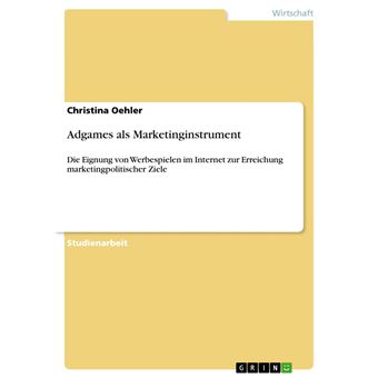 Adgames als Marketinginstrument - 1