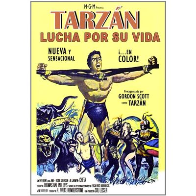 Le combat mortel de Tarzan (1958) / Tarzan's Fight for Life (DVD)