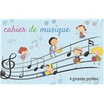Cahier De Musique: Carnet De Musique Grand Format 6 Grosses