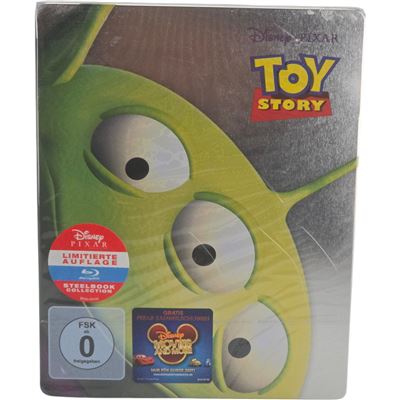 Toy Story Blu-ray SteelBook PIXAR Disney Tom Hankson Limitée 2011 Zone Libre