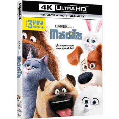 Comme des bêtes (Blu Ray 4K Ultra HD) / The Secret Life of Pets