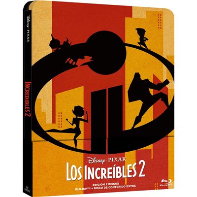 Les Indestructibles 2 (Disney) (Steelbook) / The Incredibles 2 (Blu Ray)
