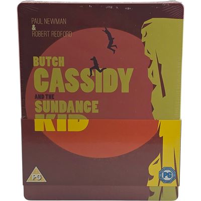 Butch Cassidy and the Sundance Kid Blu-ray Steelbook Paul Newman, Redford,Libre