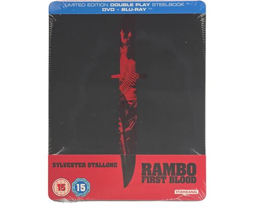 Rambo First Blood - SteelBook Blu-ray + DVD Double Play édition limitée UK