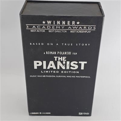 Le Pianiste DVD Édition Limitée Numérotée 1500 Ex. + Piano Cristal Cassé Zone 3