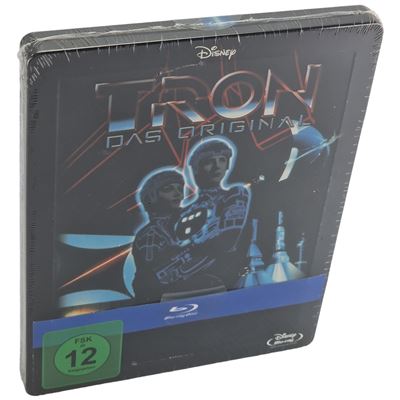 TRON: The Original Classic SteelBook Blu-ray Disney Jeff Bridges 2014 Region B