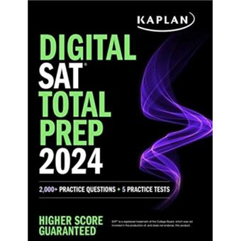 Digital SAT Total Prep 2024 with 2 Full Length Practice Tests 1000 ...