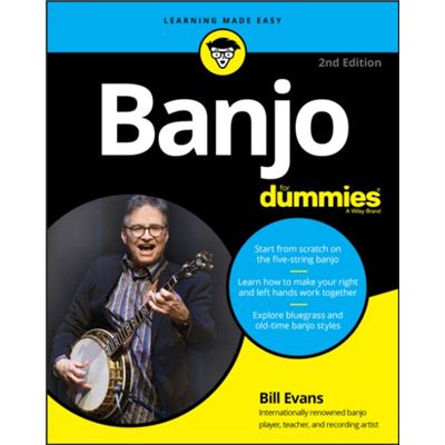John Wiley Sons Inc Banjo For Dummies By Bill Evans