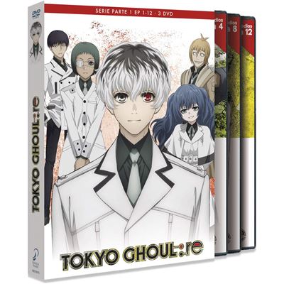 Tokyo Ghoul:Re épisodes 1 à 12 (partie 1) / Tokyo Ghoul: Re Episodios 1 A 12 (Part 1) (DVD)