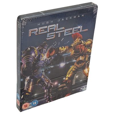 Real Steel Blu-ray SteelBook Zavvi 2015 Édition limitée Region B VF