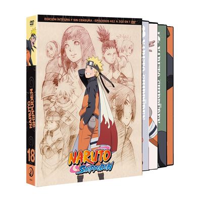 Naruto Shippuden Box18 (Capítulos: 462 al 500 ) (DVD)