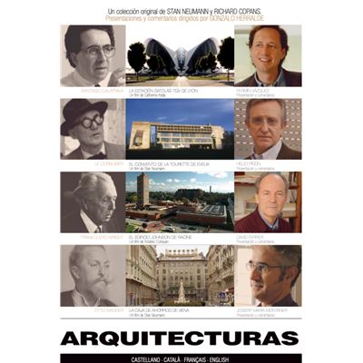 Architectures 3 (Les Satalolas – Gare TGV de Lyon + Le Couvent de La Tourette de Éveux + Le Johnson Bluldin à Racine de Frank Lloyd Wright + La Caisse d'Epargne à Vienne d'Otto Wagner) (DVD)