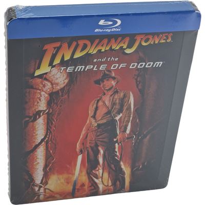 Indiana Jones et le temple maudit : Blu-ray SteelBook Zavvi Spielberg 2014 Libre