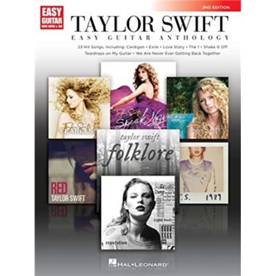 Hal Leonard Corporation Taylor Swift Easy Guitar Anthology