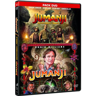 Jumanji (1995) + Jumanji : Bienvenue dans la jungle / Jumanji + Jumanji: Welcome to the Jungle (DVD)