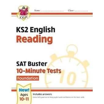 KS2 English SAT Buster 10Minute Tests Reading Foundation for the 2025 ...