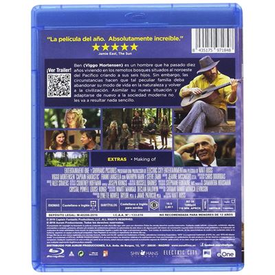 Captain Fantastic (Blu Ray) - Blu Ray - Achat u0026 prix | fnac