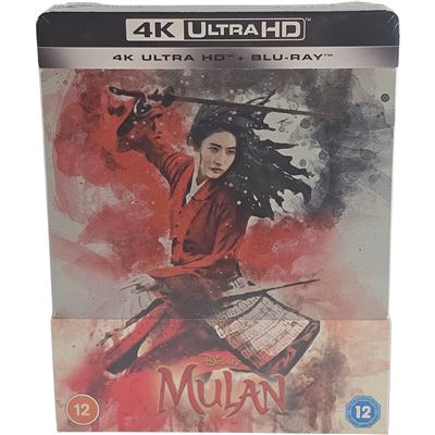 Mulan le Film 4K Ultra HD + Blu-ray Steelbook Zavvi Disney 2020 Zone B