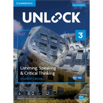 Unlock 3 Listen,Speaking,Crit Think Sb, Mob App Onl Wb 2Ed - 1