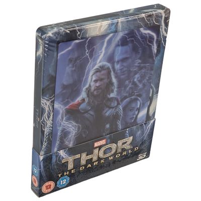 Thor: The Dark World 3D Blu-ray SteelBook Zavvi lenticulaire 2015 Édition Ltd B