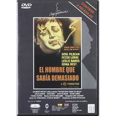 The Man Who Knew Too Much (1934) + Young and Innocent (1937) / Pack El Hombre Sabia Dema.+Inoc. Y Juven (DVD)