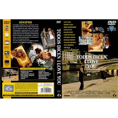 Tout le monde dit I love you (1996) / Everyone Says I Love You (DVD)