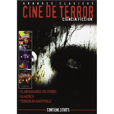 The Abominable Dr. Phibes + The Fly + The Amityville Horror / Pack Cine Terror (DVD)
