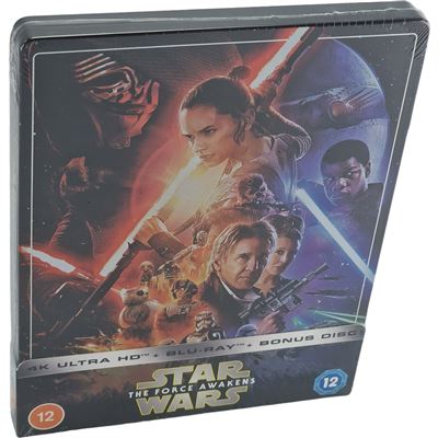 Star Wars: Episode VII - The Force Awakens 4K HD +Blu-ray SteelBook Zavvi Libre