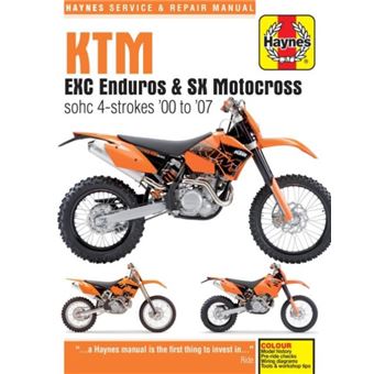 KTM EXC Enduros SX Motocross sohc 4strokes 00 07 by Haynes Publishing - 1
