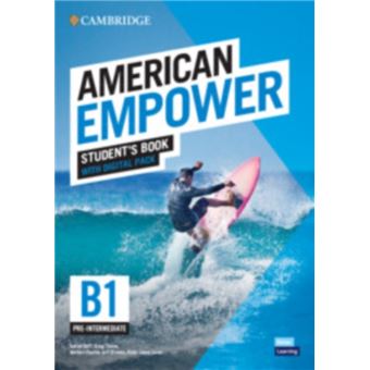American Empower Pre-Intermediate - B1 Students Book With Digital Pack - 1