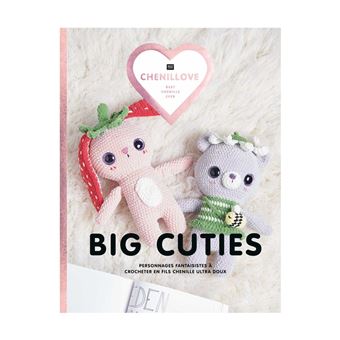 Créez des personnages fantaisistes avec le Catalogue Big Cuties - Rico Design(...) - Rose - 1