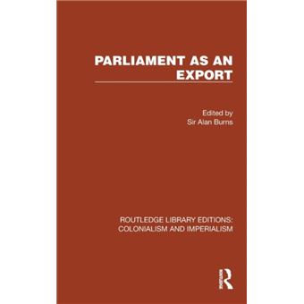 Parliament as an Export - 1