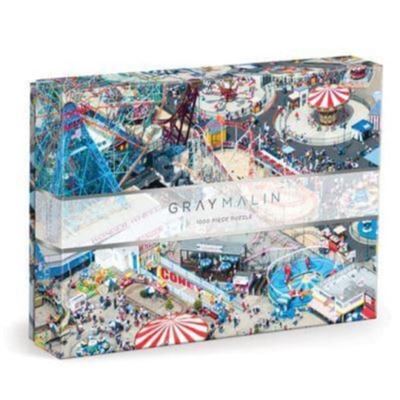 Gray Malin 1000 piece Puzzle Coney Island by Galison