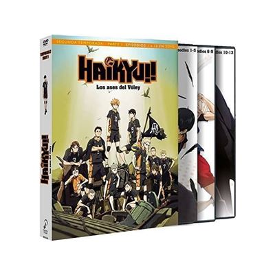 Haikyu!! Saison 2 Complète Partie 1 Ep 1 au 13 / Haikyu!! Los Ases Del Voley Temporada 2 Parte 1 Ep. 1 A 13 (DVD)