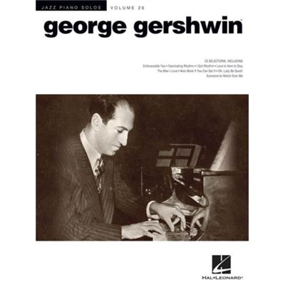 Hal Leonard Corporation George Gershwin Jazz Piano Solos Volume 26