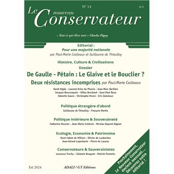 Le nouveau conservateur n°14 - 1