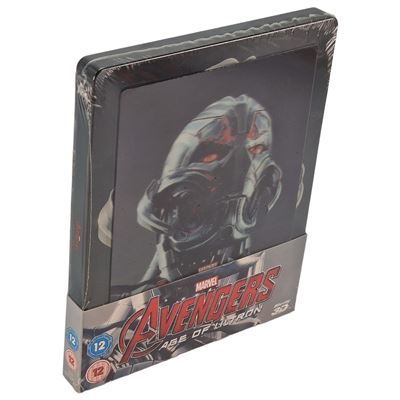 Avengers: Age of Ultron 3D SteelBook Zavvi Lenticular 2016 Region B