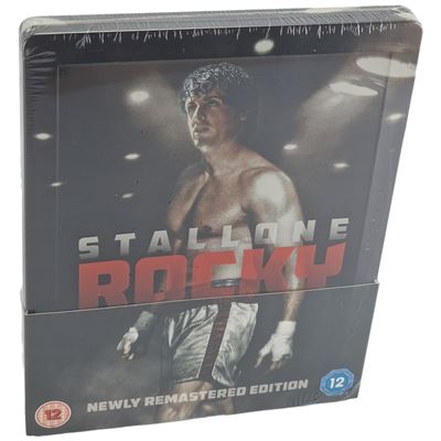 Rocky Blu-ray SteelBook Débossé Zavvi limitée Sylvester Stallone 2014 Libre