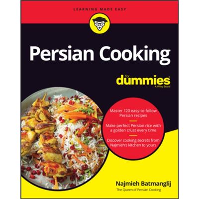 John Wiley Sons Inc Persian Cooking For Dummies By Najmieh Batmanglij