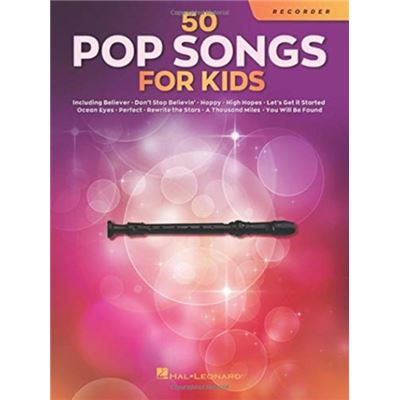 Hal Leonard Corporation 50 Pop Songs For Kids