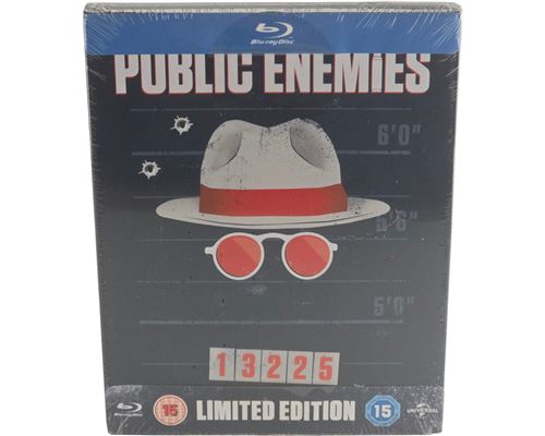 Public Enemies (2009) – SteelBook Blu-ray – Zone libre