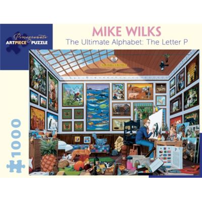 INCONNU Mike Wilks the Ultimate Alphabet the Letter P 1000Piece Jigsaw Puzzle 