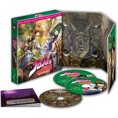 JoJo no kimyô-na bôken Saison 1, partie 2. Battle Tendency Épisodes 10 à 26 (Collector) / Jojo¿S Bizarre Adventure Temporada 1 Parte 2. Battle Tendency. Episodios 10 A 26 (Blu Ray)
