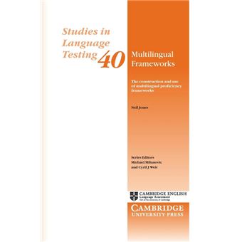 Multilingual Frameworks - Neil Jones - Cambridge University Press - Livre en Anglais - Paperback - 1