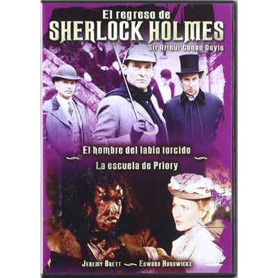 Sherlock Holmes - The Man With The Twisted Lip + Priority School / El Hombre Del Labio Torcido + La escuela de Priorty (S.Holmes) (DVD)