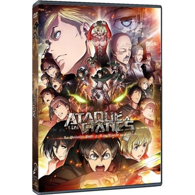 L'Attaque des Titans Shingeki no Kyojin Kôhen ~Jiyû no Tsubasa~ (Attack on Titan Part II: Wings of Freedom) (DVD)