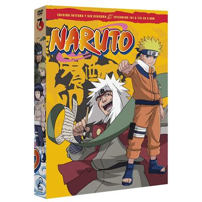 Naruto Box 7 Épisodes 151 à 175/ Naruto Box 7 Episodios 151 A 175 (dvd)