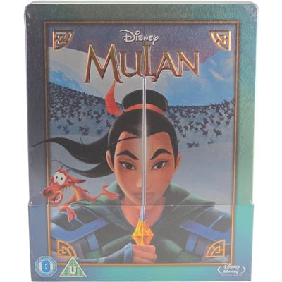 Mulan Blu-ray SteelBook Débossé Zavvi édition Limitée Disney Collection Zone Libre