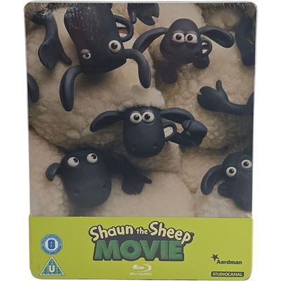 Le film Shaun le mouton SteelBook Zavvi Édition limitée à 2000 copies Region B