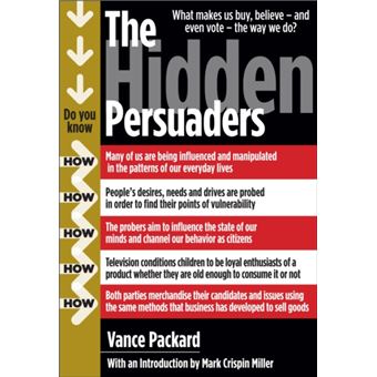 The Hidden Persuaders by Vance Packard - 1